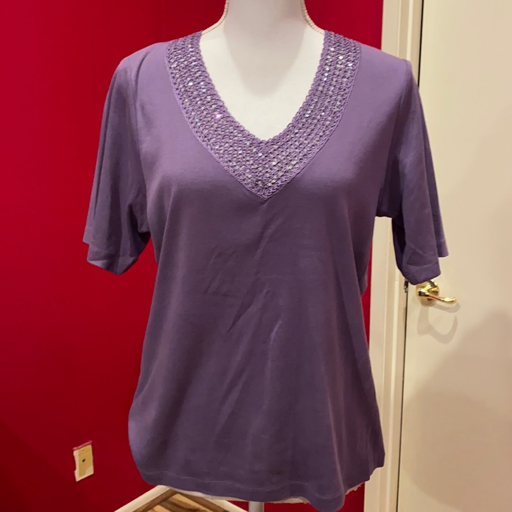 Short sleeve 100% cotton top